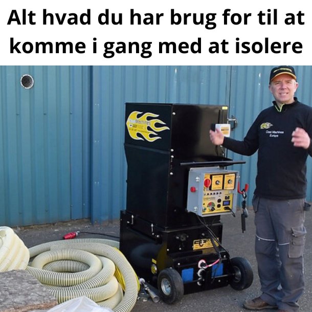 Opstartspakke CM-1500HP 