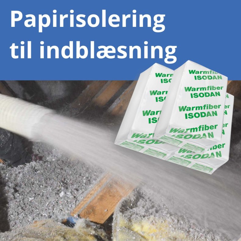 Warmfiber isolering
